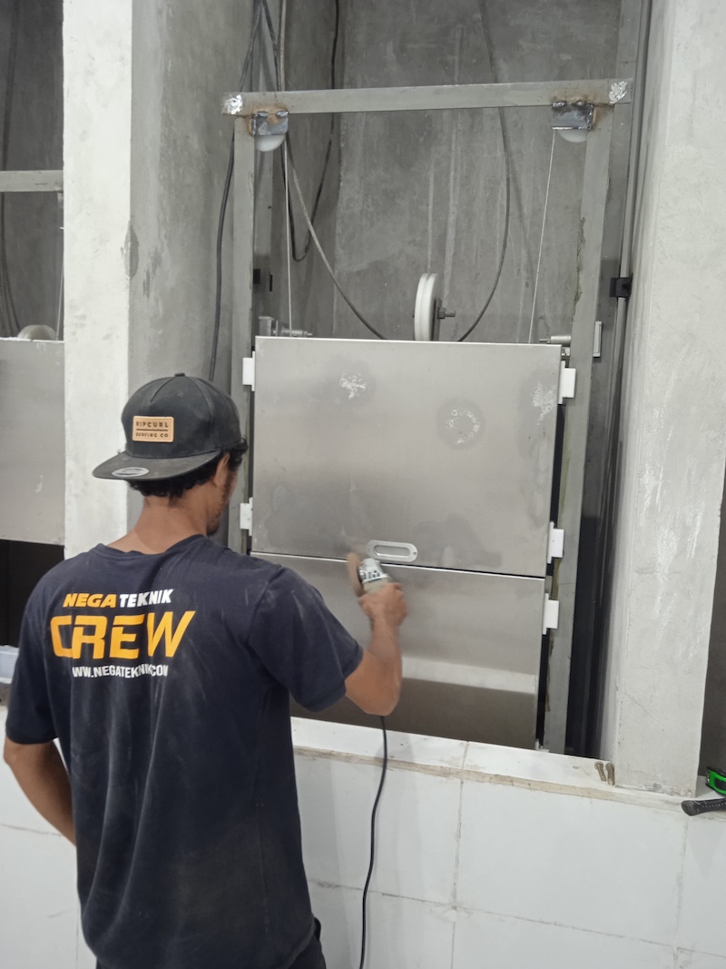 Lift Barang Kapasitas 1 Ton, Listrik 1 Phase, Denpasar Bali 3