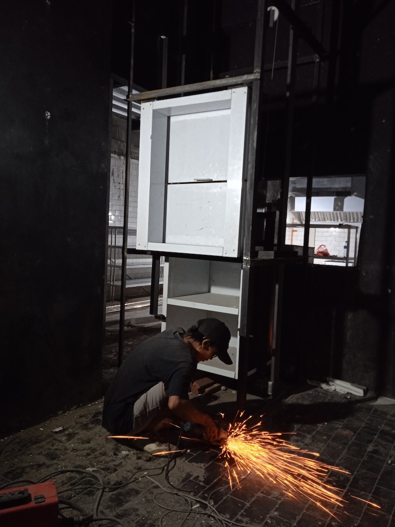 Lift Barang Kapasitas 1 Ton, Listrik 1 Phase, Denpasar Bali 3
