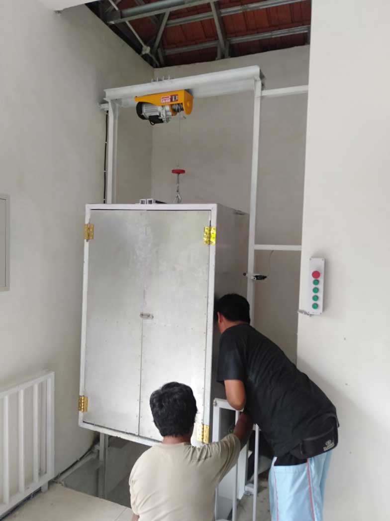 Jasa Pembuatan Lift Barang di Aura Organik Tabanan Bali 1
